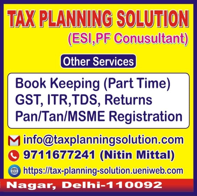 Tax Planning Solution poster